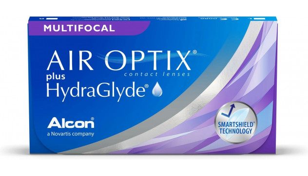 Kontaktní čočky - AIR OPTIX plus HydraGlyde Multifocal Měsíční