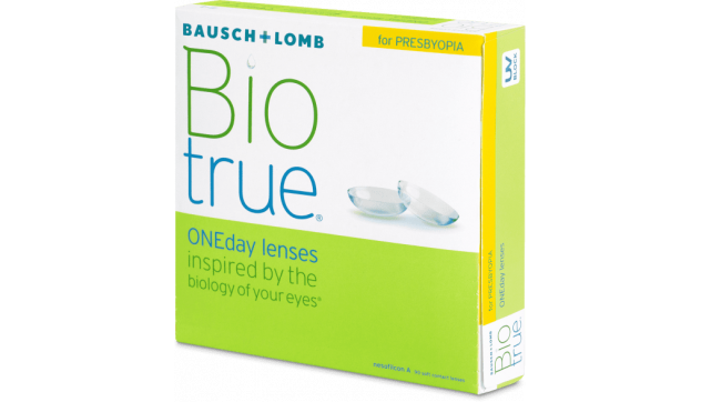 Kontaktní čočky - Biotrue Oneday for Presbyopia Denní