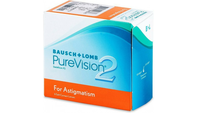PureVision2 for Astigmatism Měsíční Kontaktní čočky - PureVision2 for Astigmatism Měsíční