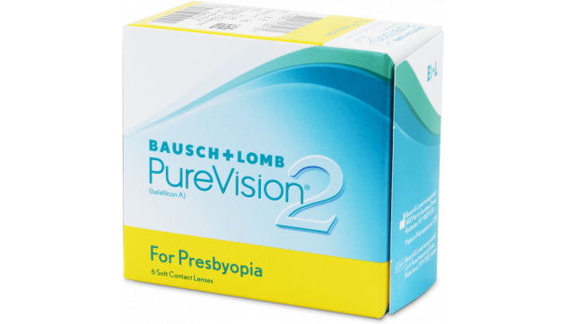 Kontaktní čočky - PureVision2 for Presbyopia Měsíční