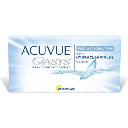 Acuvue OASYS with Hydraclear Plus for Astigmatismus