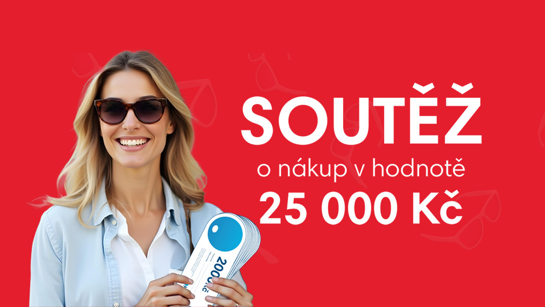 Soutěž o nákup v hodnotě 25 000 Kč