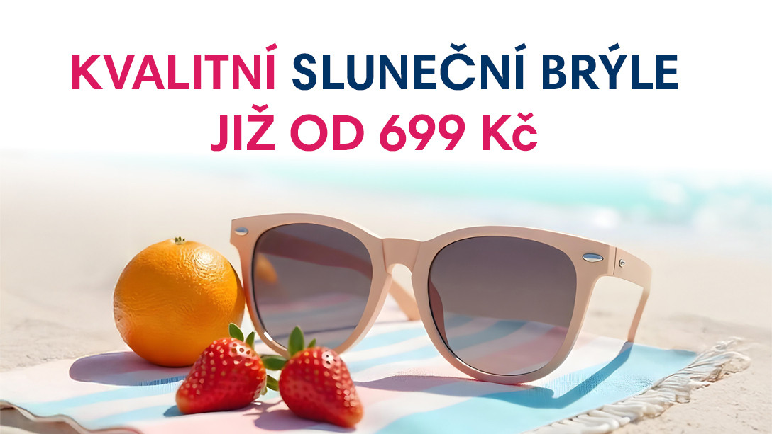Kvalitní sluneční brýle již od 699 kč